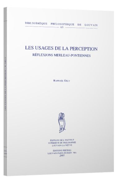 La genèse du sentir. Essai sur Merleau-Ponty