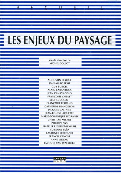 Les enjeux du paysage