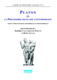 Platon et la philosophie française contemporaine