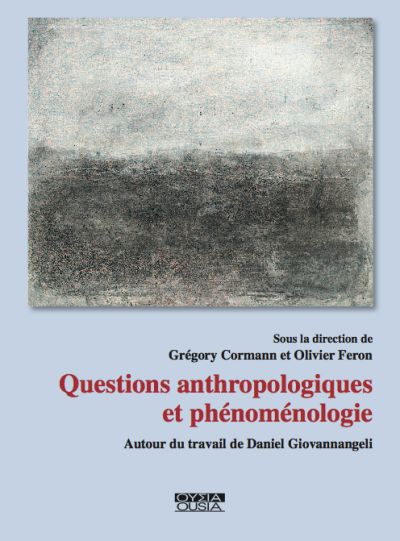 Questions anthropologiques et phénoménologie